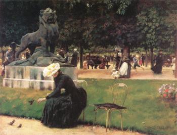 查爾斯 考特尼 柯倫 In the Luxembourg Garden 查爾斯 考特尼 柯倫 In the Luxembourg Garden